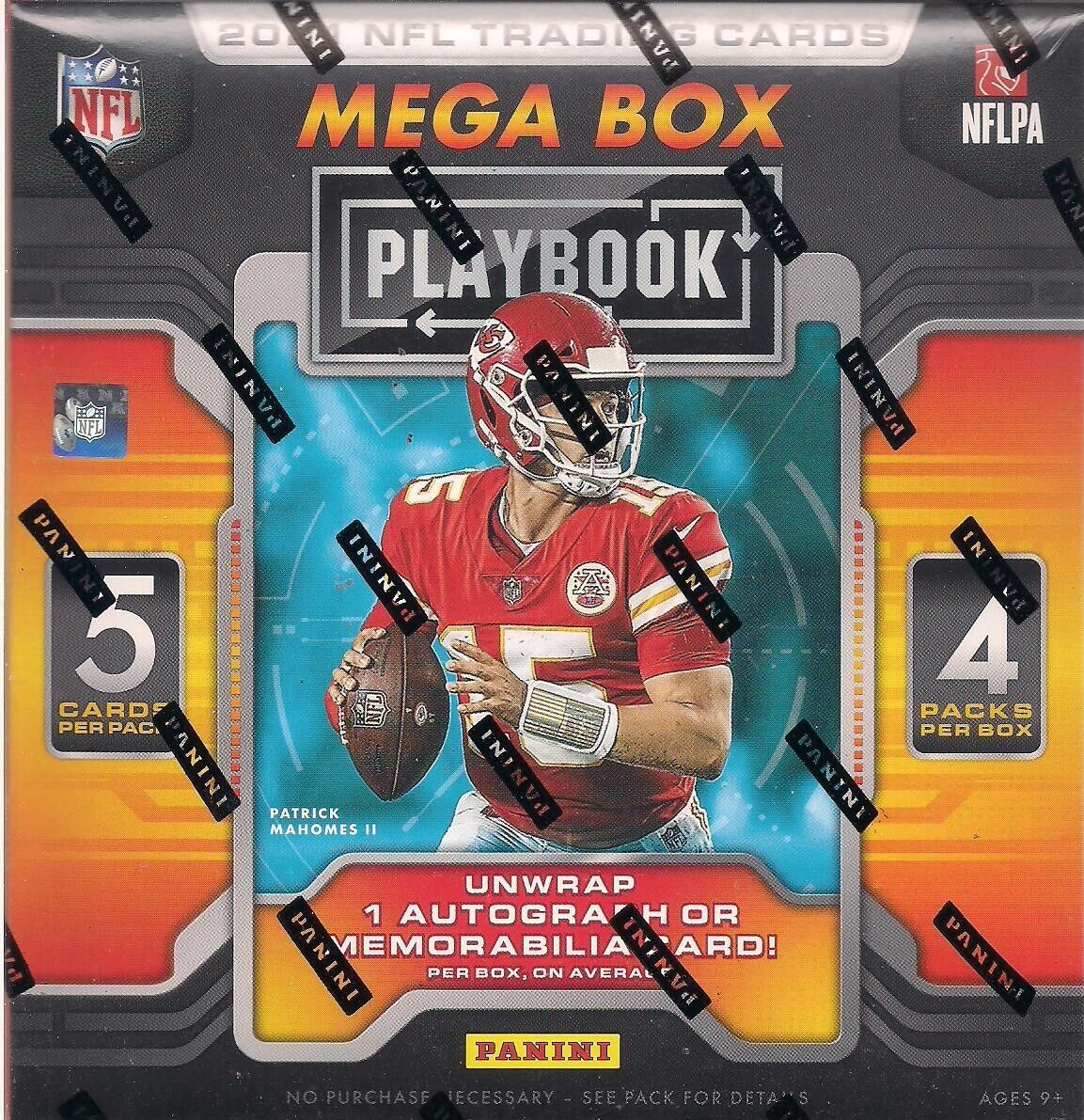 Football  2021 Panini Playbook Mega Box