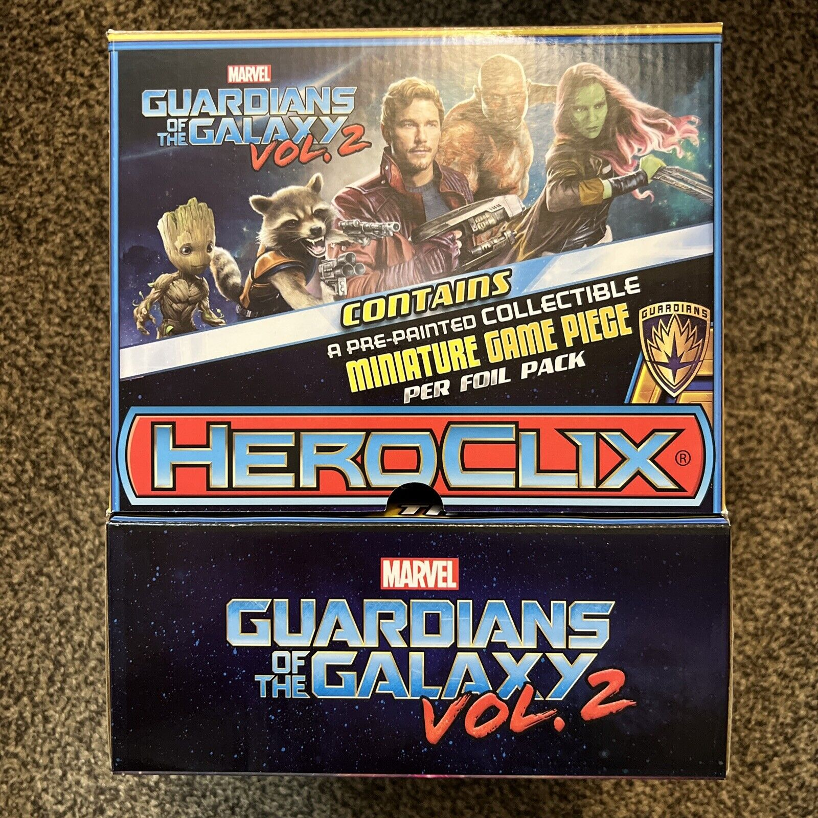 Marvel HeroClix: Guardians of the Galaxy Vol 2 (Ver A) 24ct Gravity Feed Display