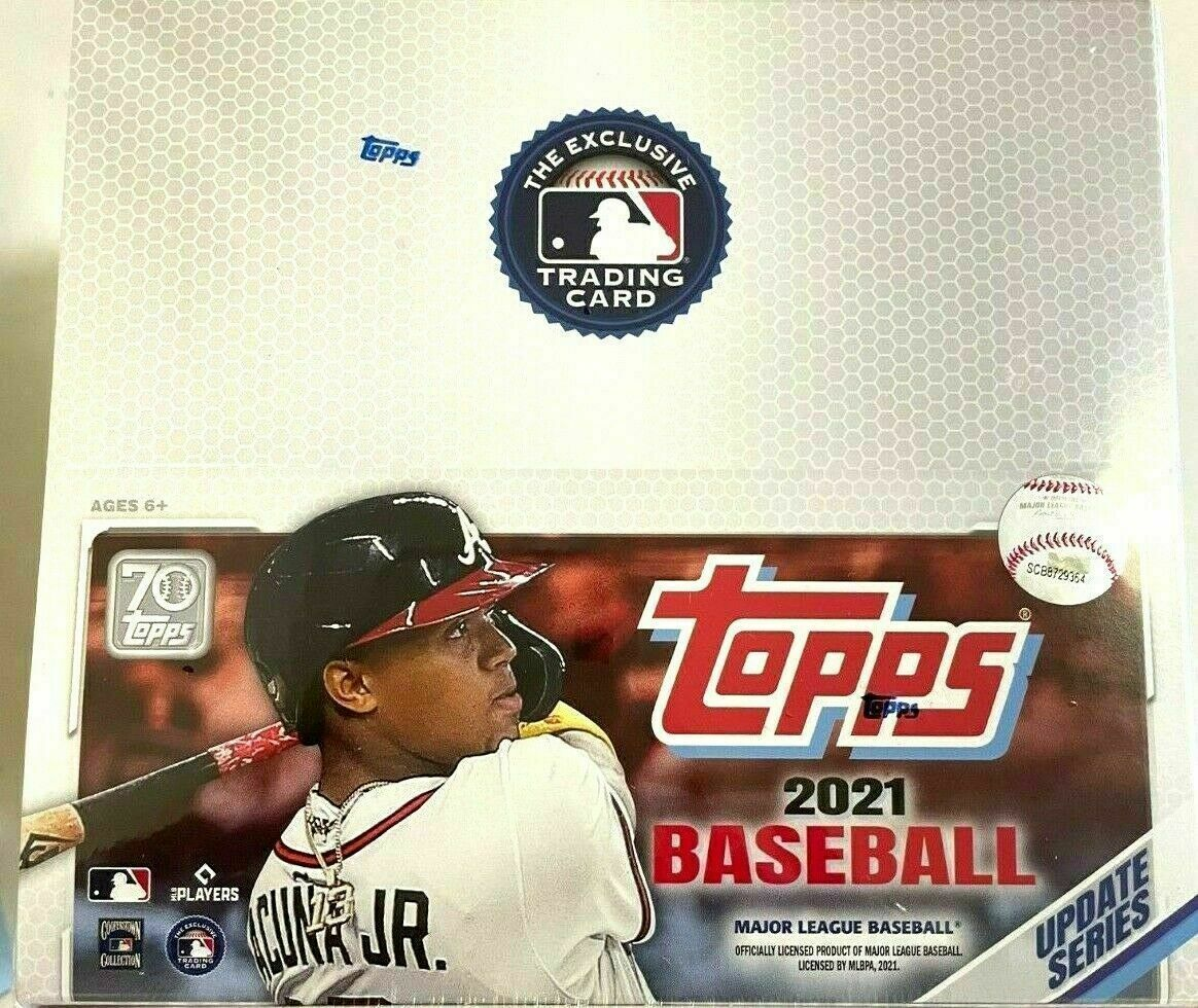 Baseball MLB 2021 Topps Update Retail Box