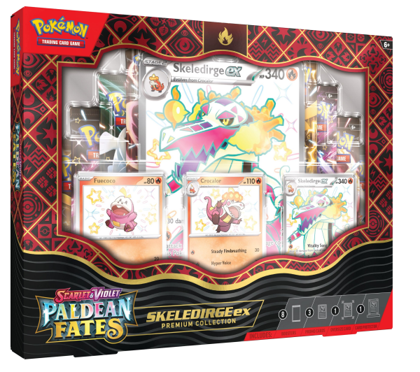 Pokemon Scarlet & Violet: Paldean Fates EX Premium Collection 6ct Case