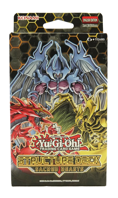 Yu-Gi-Oh! Sacred Beasts Structure Deck Box